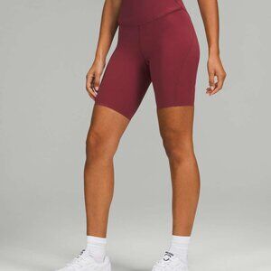 Lululemon Base Pace High-Rise Short 8" Mulled Wine NWT